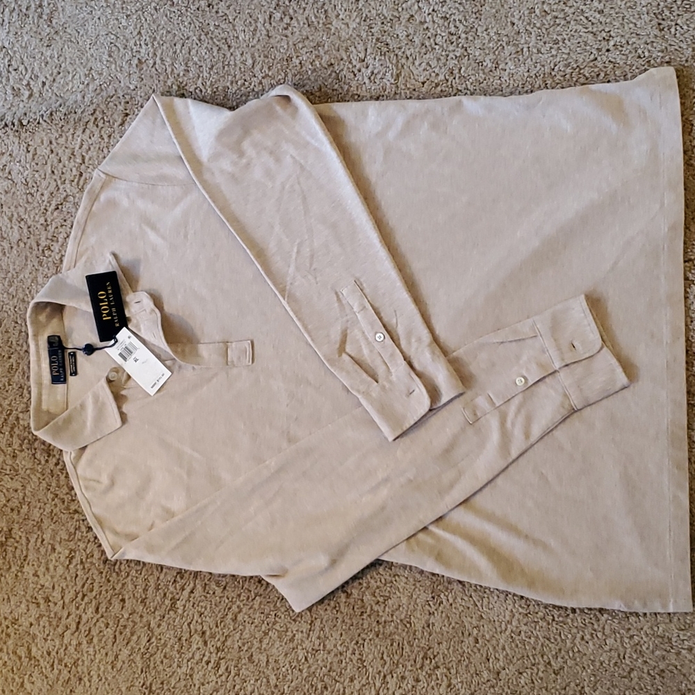 Men's Long sleeve Polo shirt